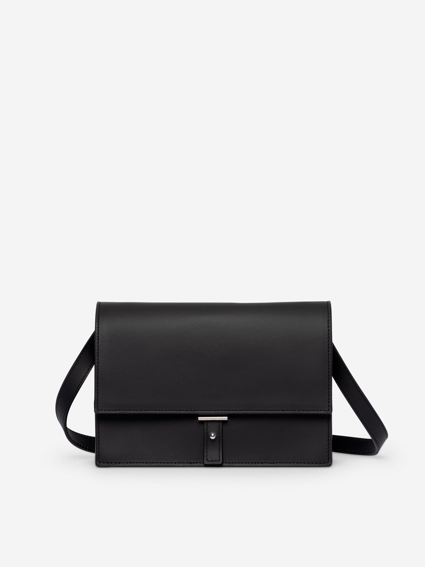 AB 10 Schultertasche Schwarz