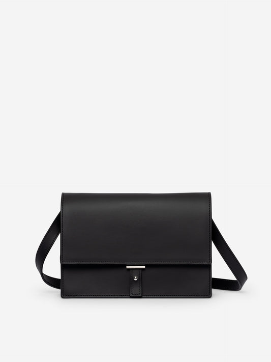 AB 10 Schultertasche Schwarz