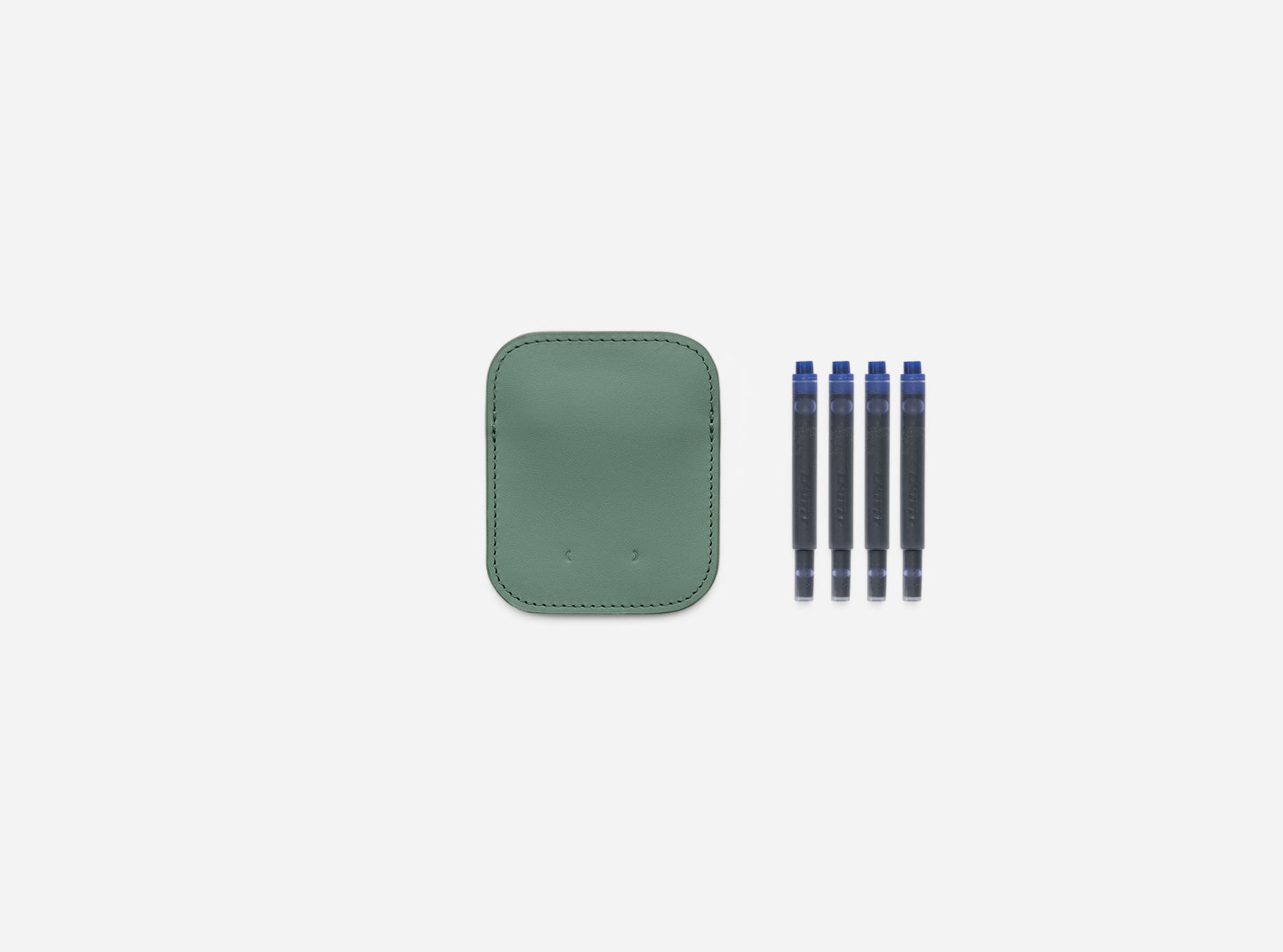 PB 0110 x LAMY LP 1.5 Cartridge Case Frosty Green