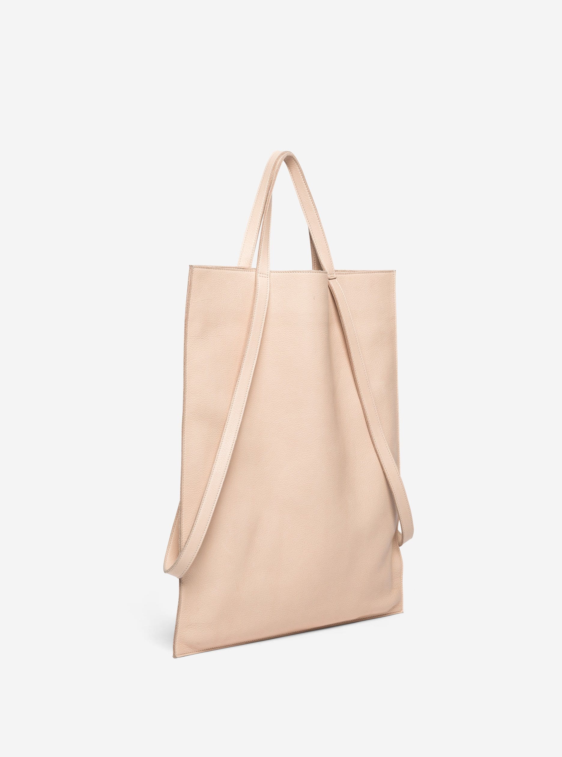 Beige shoulderbag made in Europe